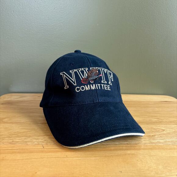 National Wild Turkey Federation NWTF Blue Bird Hunting Adjustable Strapback Hat - Picture 1 of 7